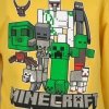 Bluza Minecraft dla chłopca żółta